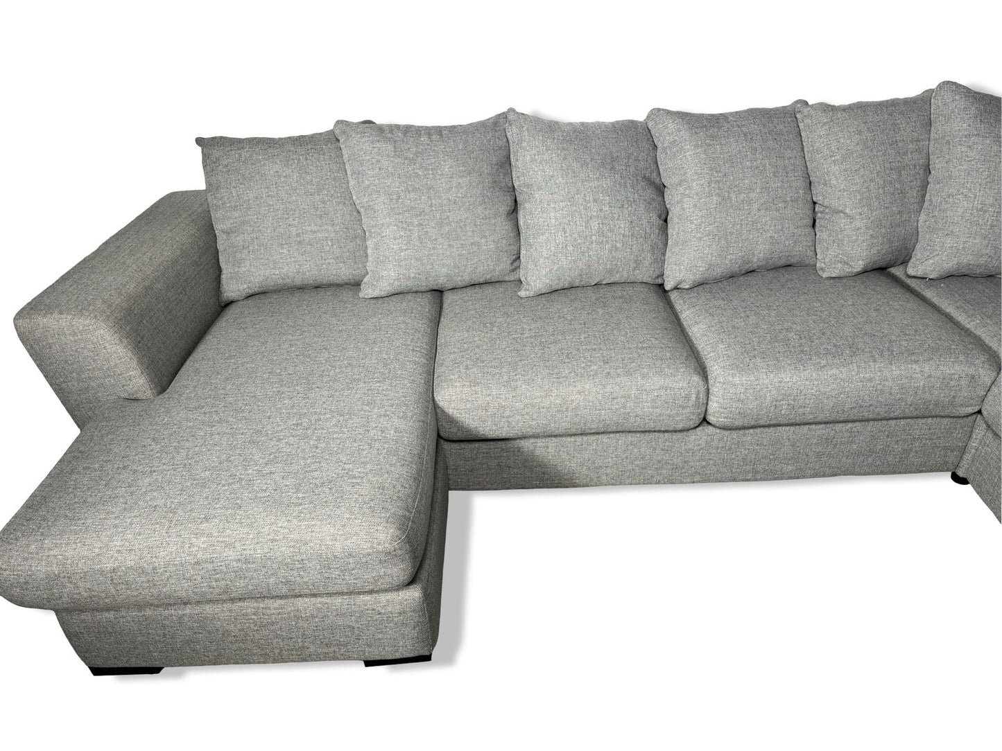 Nyrenset | Morgan grå sofa m/ vendbar sjeselong - Adoua Sofa