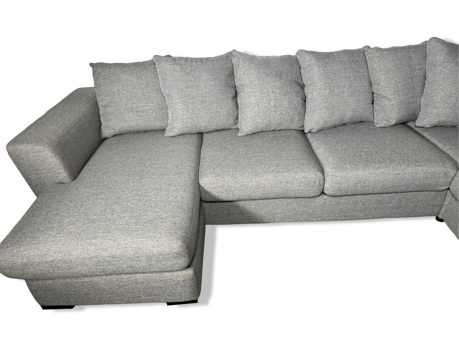 Nyrenset | Morgan grå sofa m/ vendbar sjeselong - Adoua Sofa