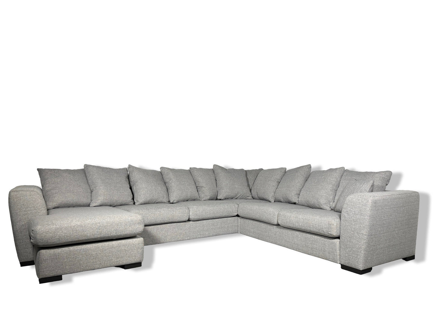 Nyrenset | Morgan grå sofa m/ vendbar sjeselong - Adoua Sofa